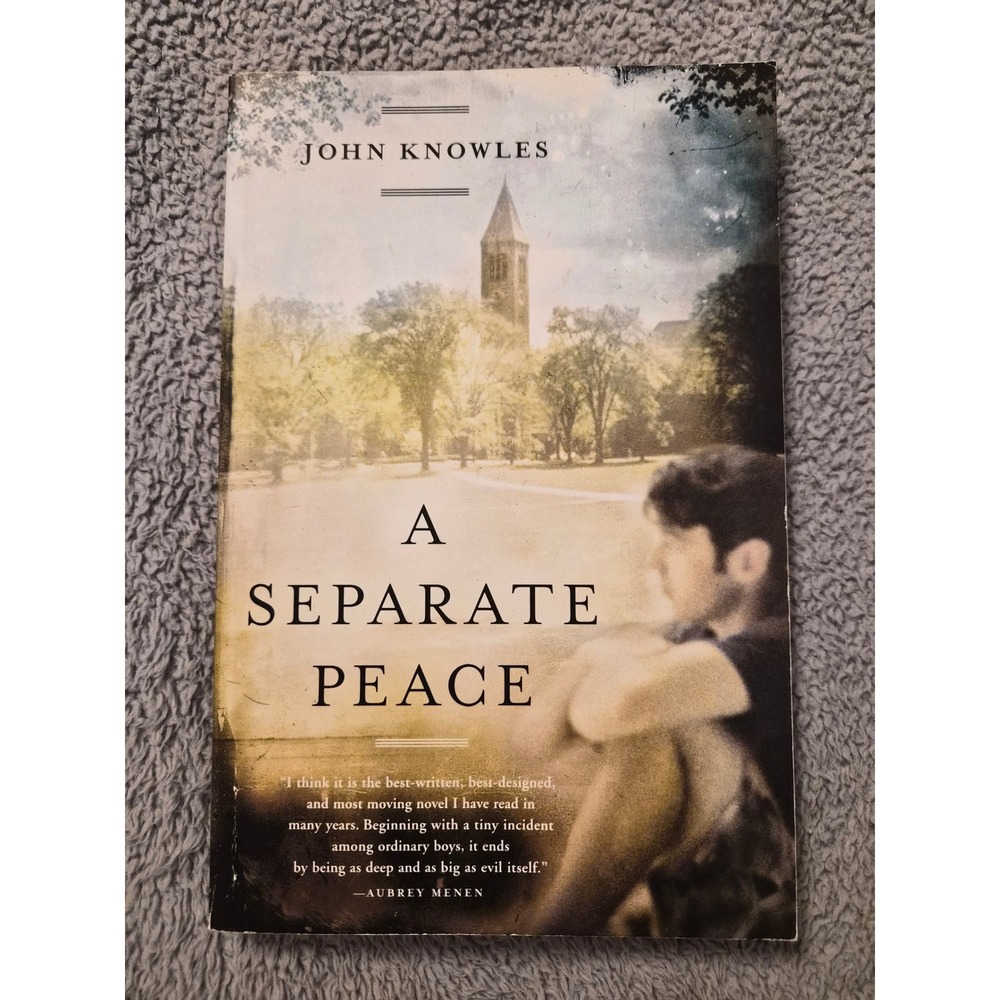A Separate Peace by John Knowles Scribner Paperback Classic Fiction 0743253973